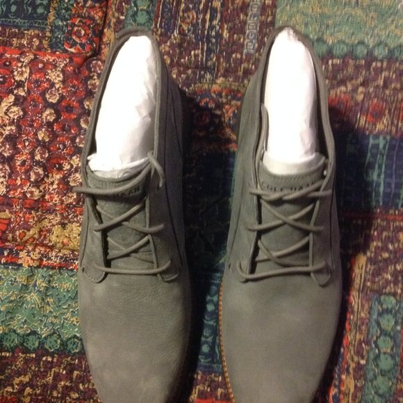 Cole Haan Men\'s Gray Leather Chukka Boots Cole Haan Men main image 3